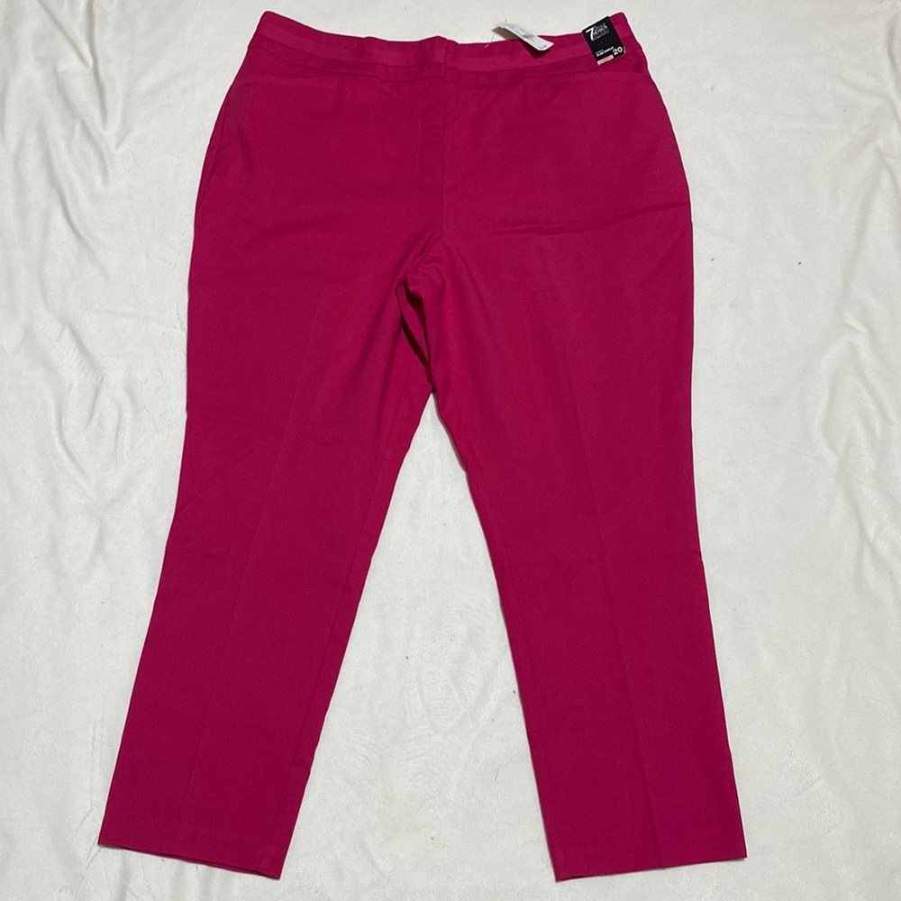 New York & Company Pink Ankle Pants